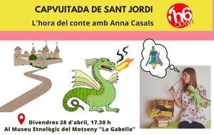 Capvuitada de Sant Jordi, amb Anna Casals