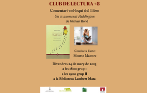 Clubs de lectura +8 grup 1   "Un ós anomenat Paddington" de Michael Bond
