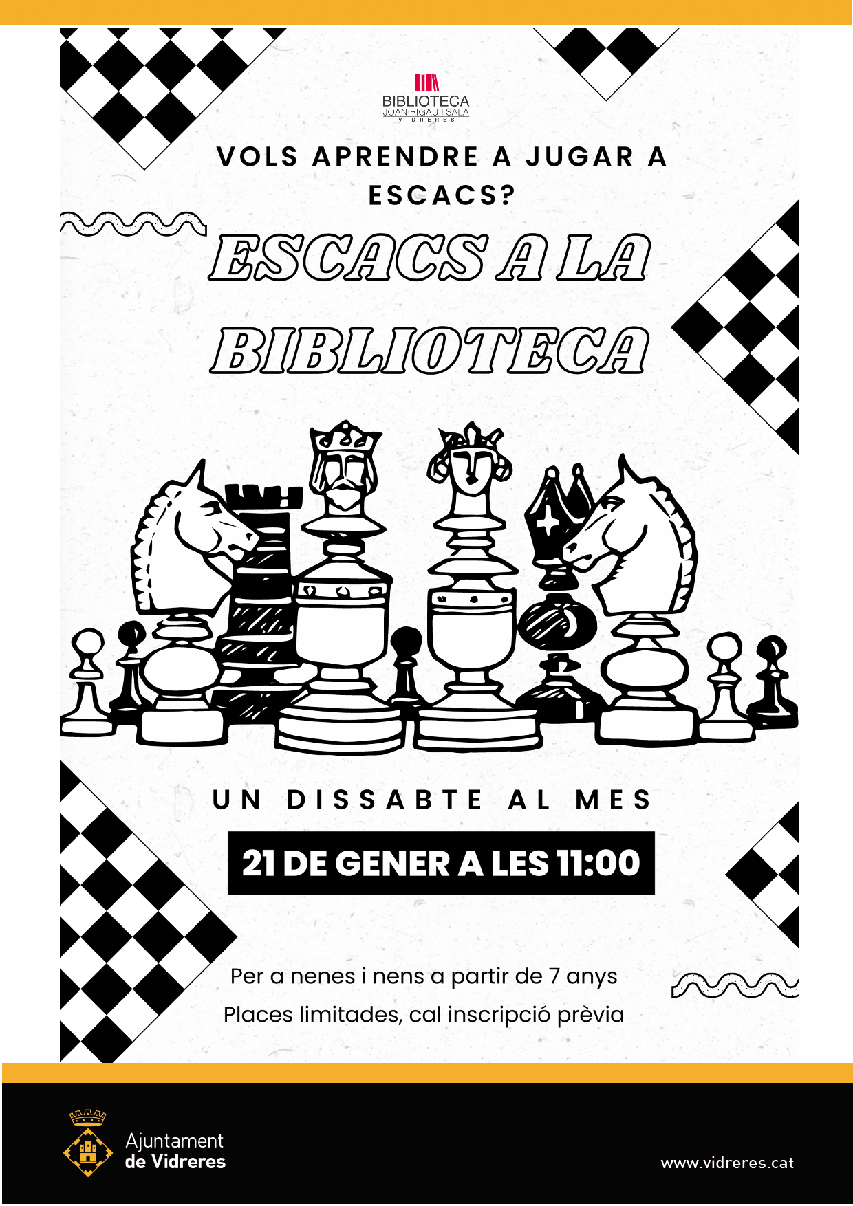 Escacs a la biblioteca