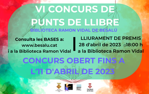 VI CONCURS DE PUNTS DE LLIBRE