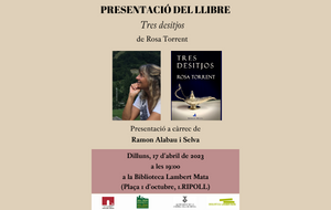 "Tres desitjos" de Rosa Torrent