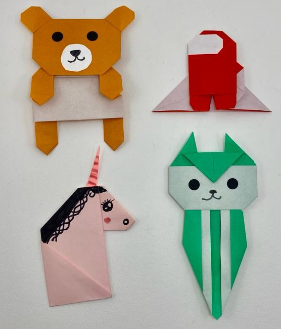 Taller d'origami de punts de llibre