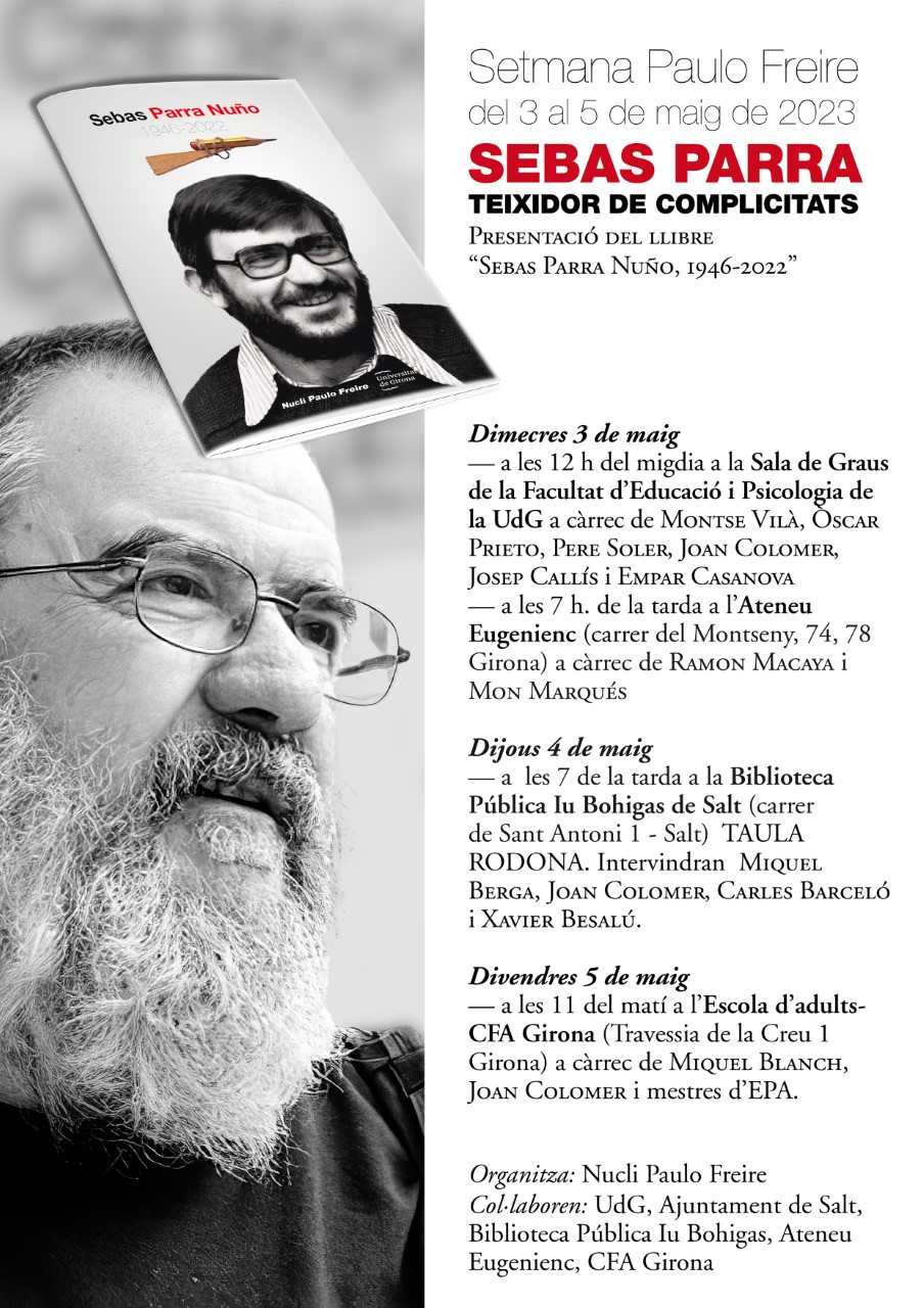 Sebas Parra, teixidor de complicitats
