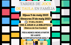 TARDES de JOCS DE TAULA en família