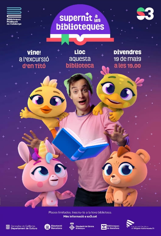 Supernit a les biblioteques