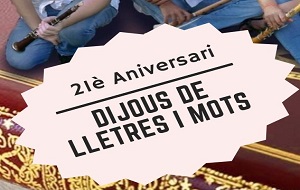 21è aniversari de la Tertúlia Literària Dijous de Lletres i Mots