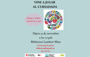 Vine a jugar al "CursaDada"