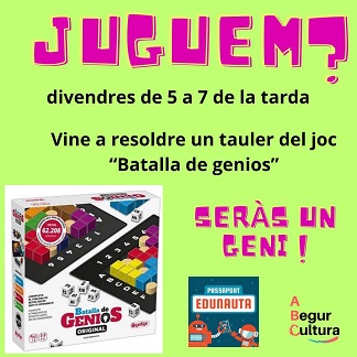 Juguem a "Batalla de genios"?