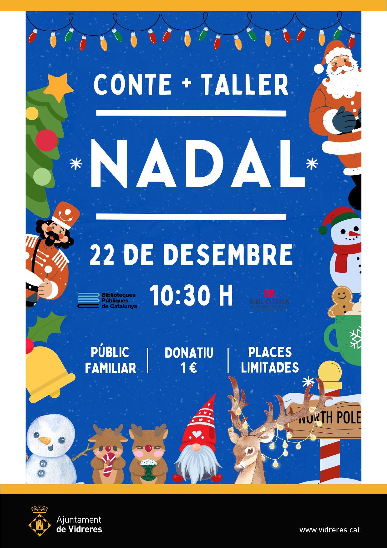 Conte + Taller de Nadal