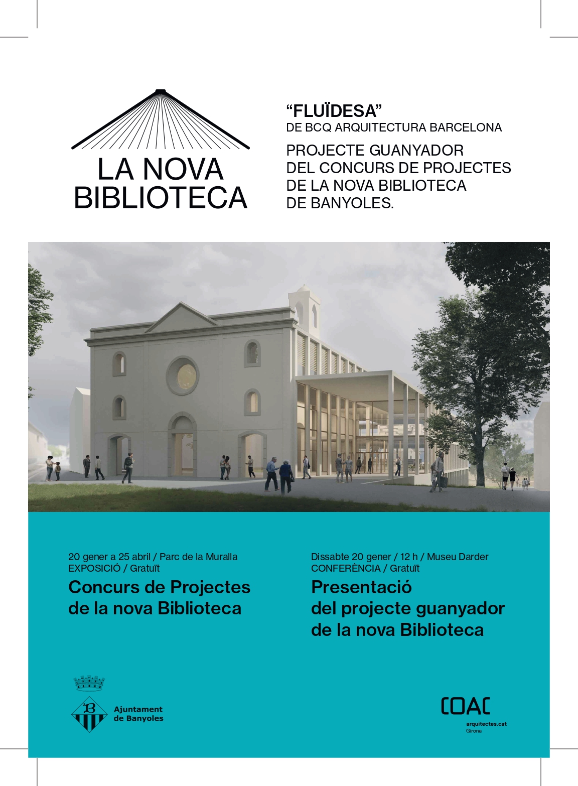 Presentació del projecte guanyador de la Nova Biblioteca
