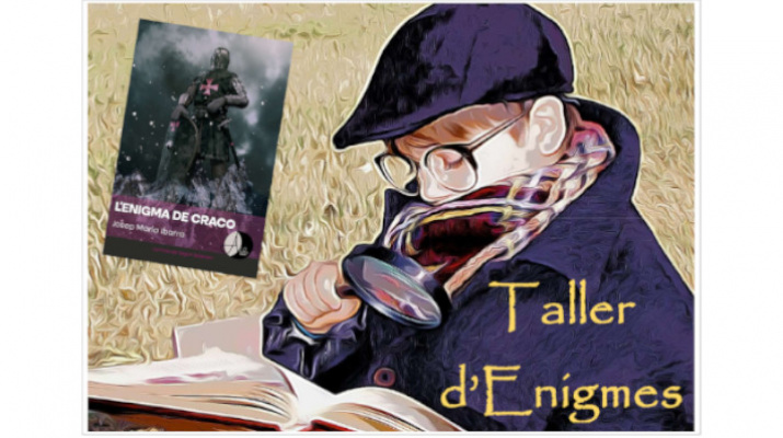 Taller d'enigmes familiar "La colla del segon soterrani". Activitat dirigida a infants a partir dels 6 anys. 