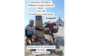 Pedalant per l'Oncolliga
