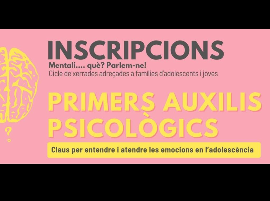 "Cicle de xerrades "Mentali...què? Parlem-ne!"