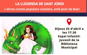 La llegenda de Sant Jordi i altres contes populars catalans, amb Joan de Boer