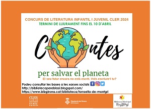 Entrega de premis del concurs "Contes per salvar el planeta"