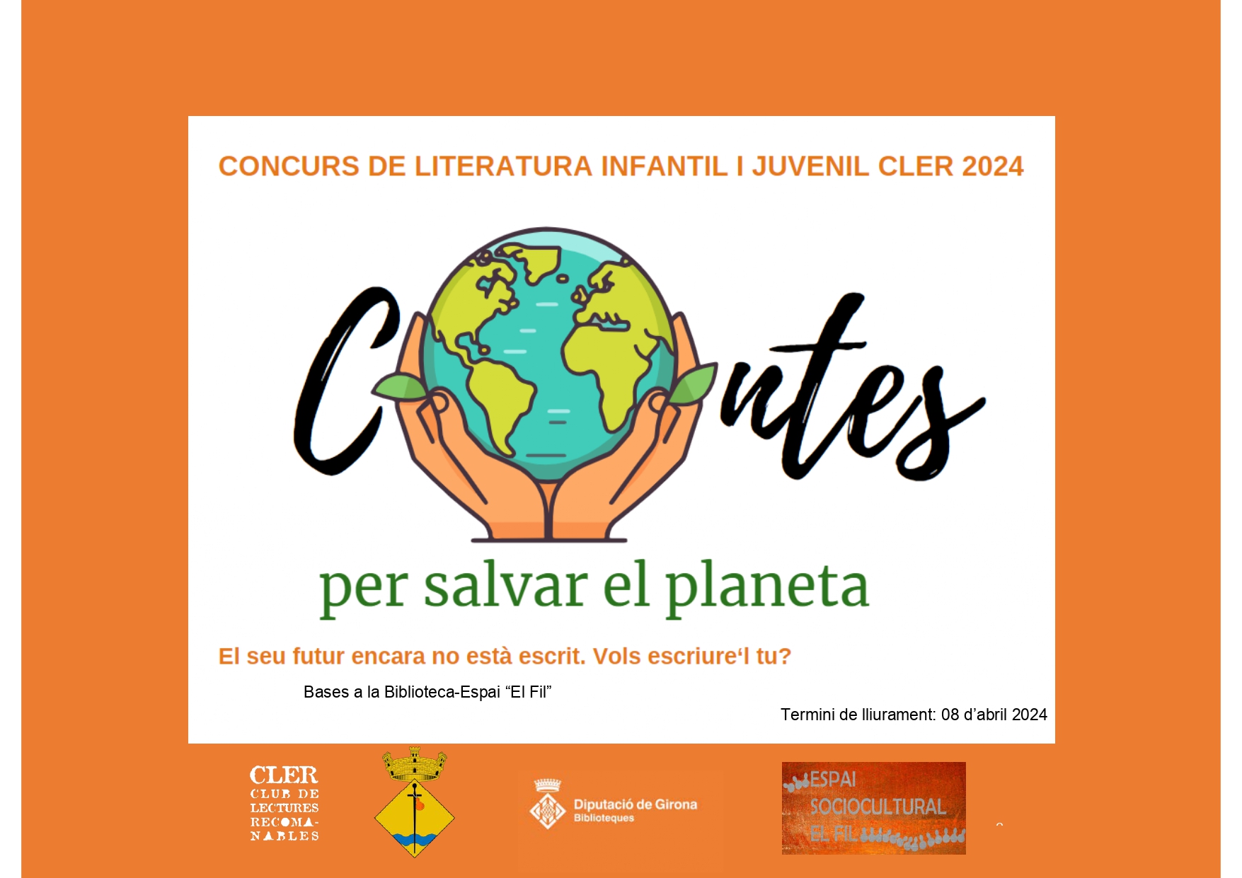 ENTREGA DELS PREMIS CONCURS LITERARI INFANTIL I JUVENIL CLER 2024