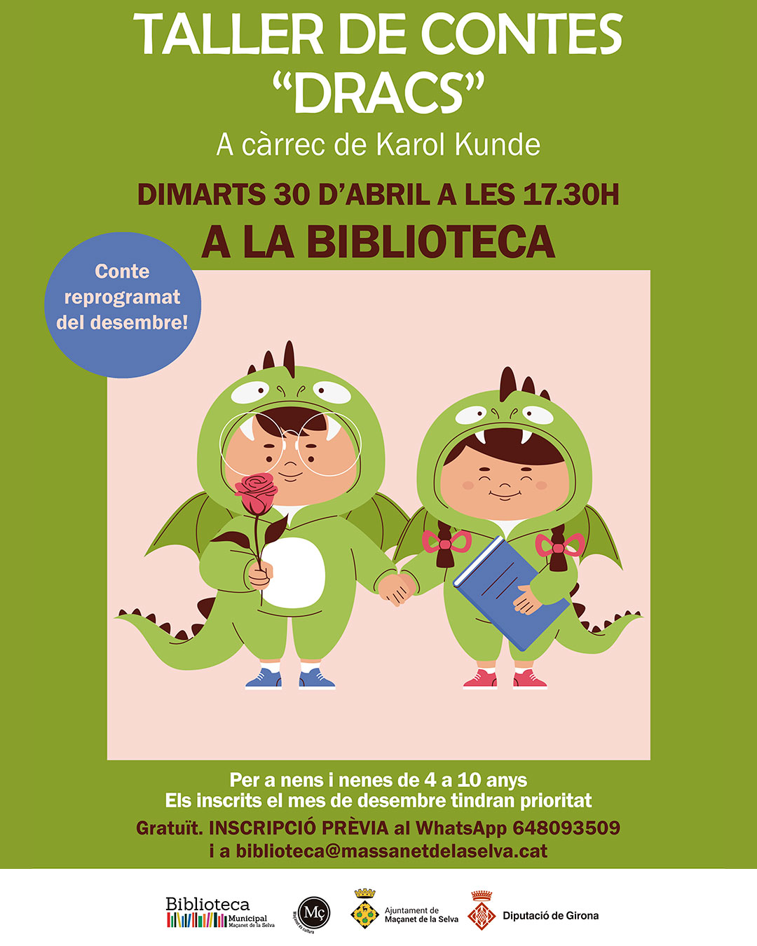 Laboratori de contes de dracs