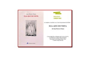 Presentació del llibre "Ella que em visita" de Joan Perera i Faura