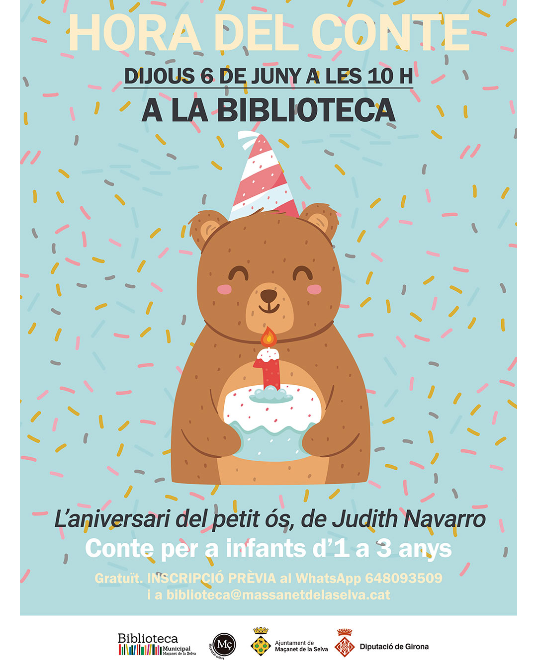 L'aniversari del petit ós