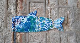 Estampació sobre peixos de roba