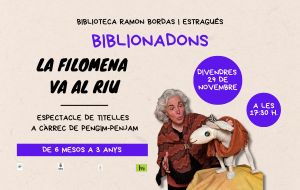 La Filomena va al riu.