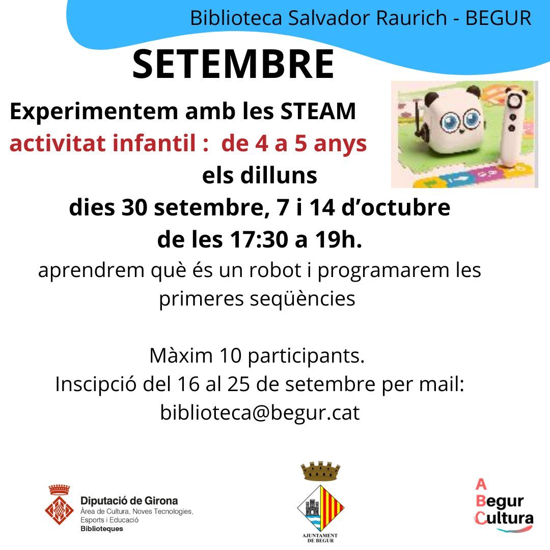 Experimentem amb les STEAM