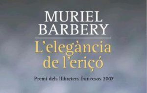 "L'elegància de l'eriçó", Muriel Barbery