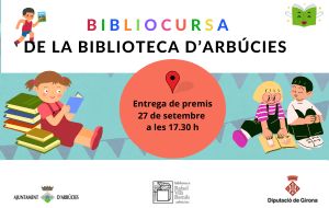 Entrega de premis Bibliocursa d'estiu'24
