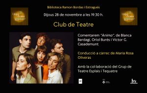 Club de lectura Llegir el teatre