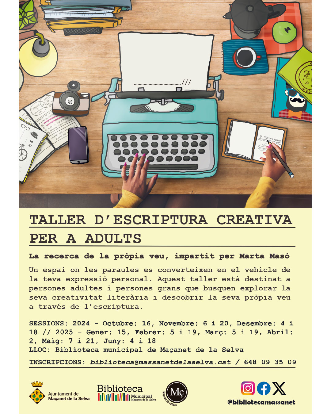 Escriptura creativa per adults