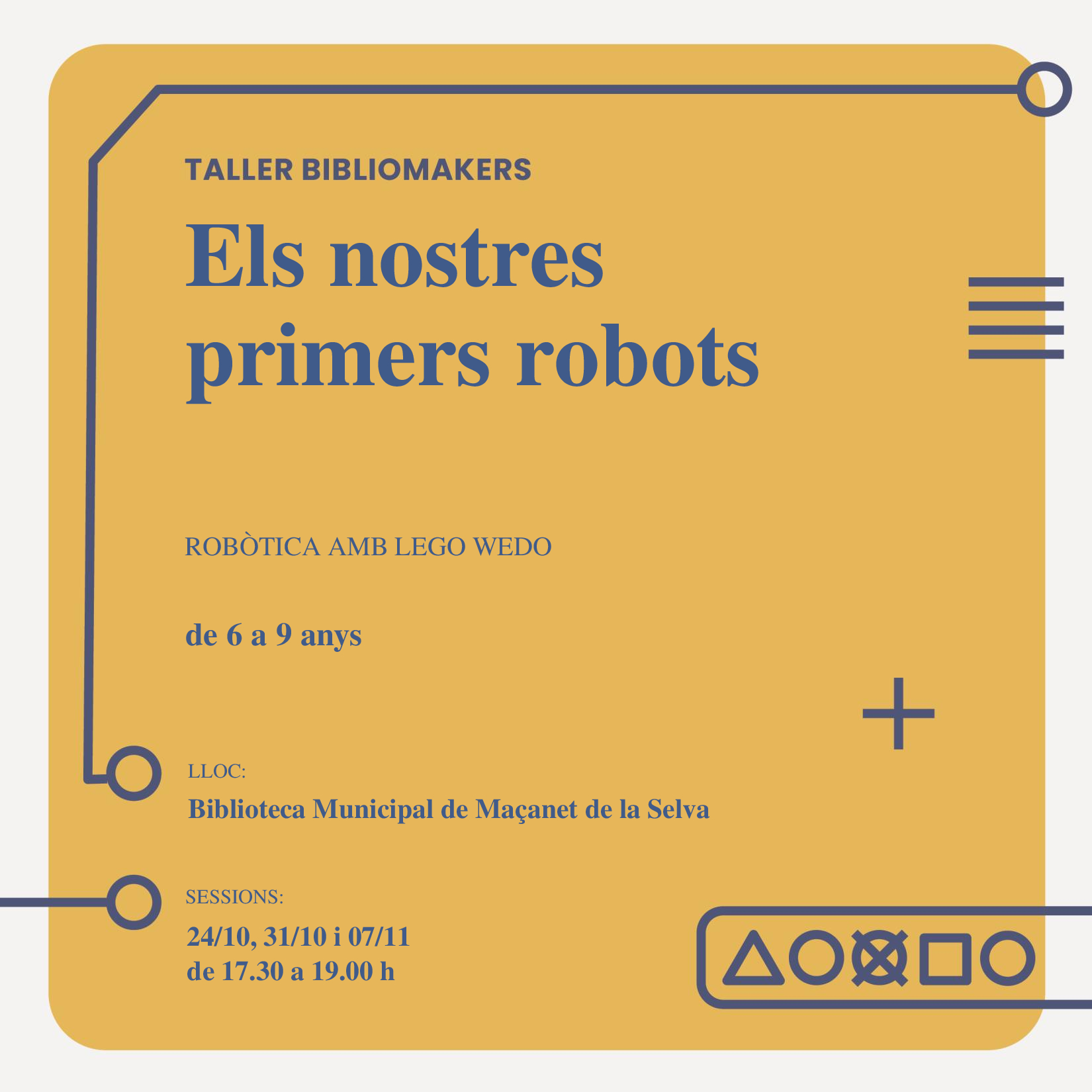 Els nostres primeres robots