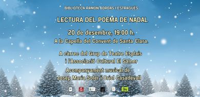 Lectura del poema de Nadal