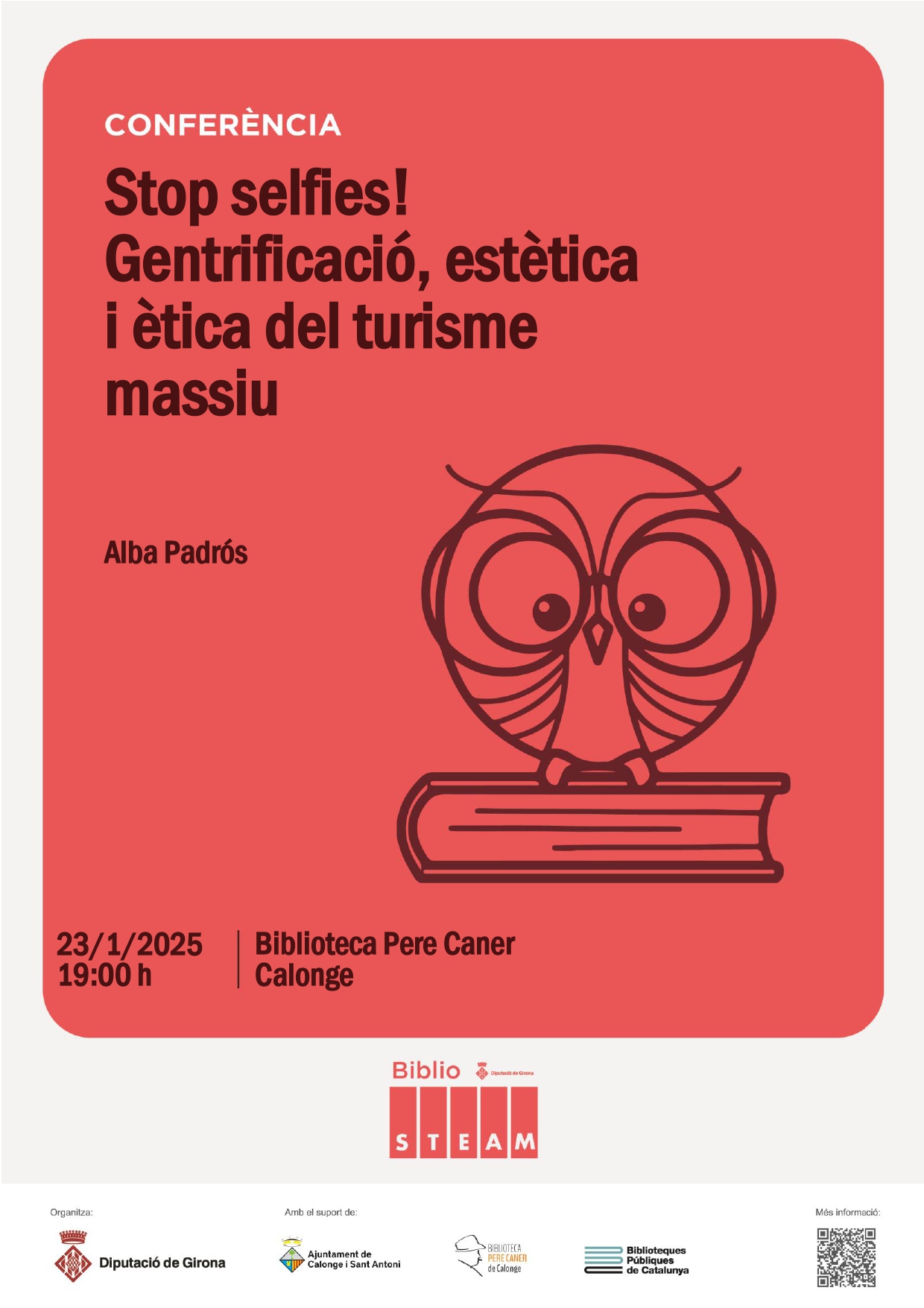 Stop selfies! Gentrificació: estètica i ètica del turisme massiu