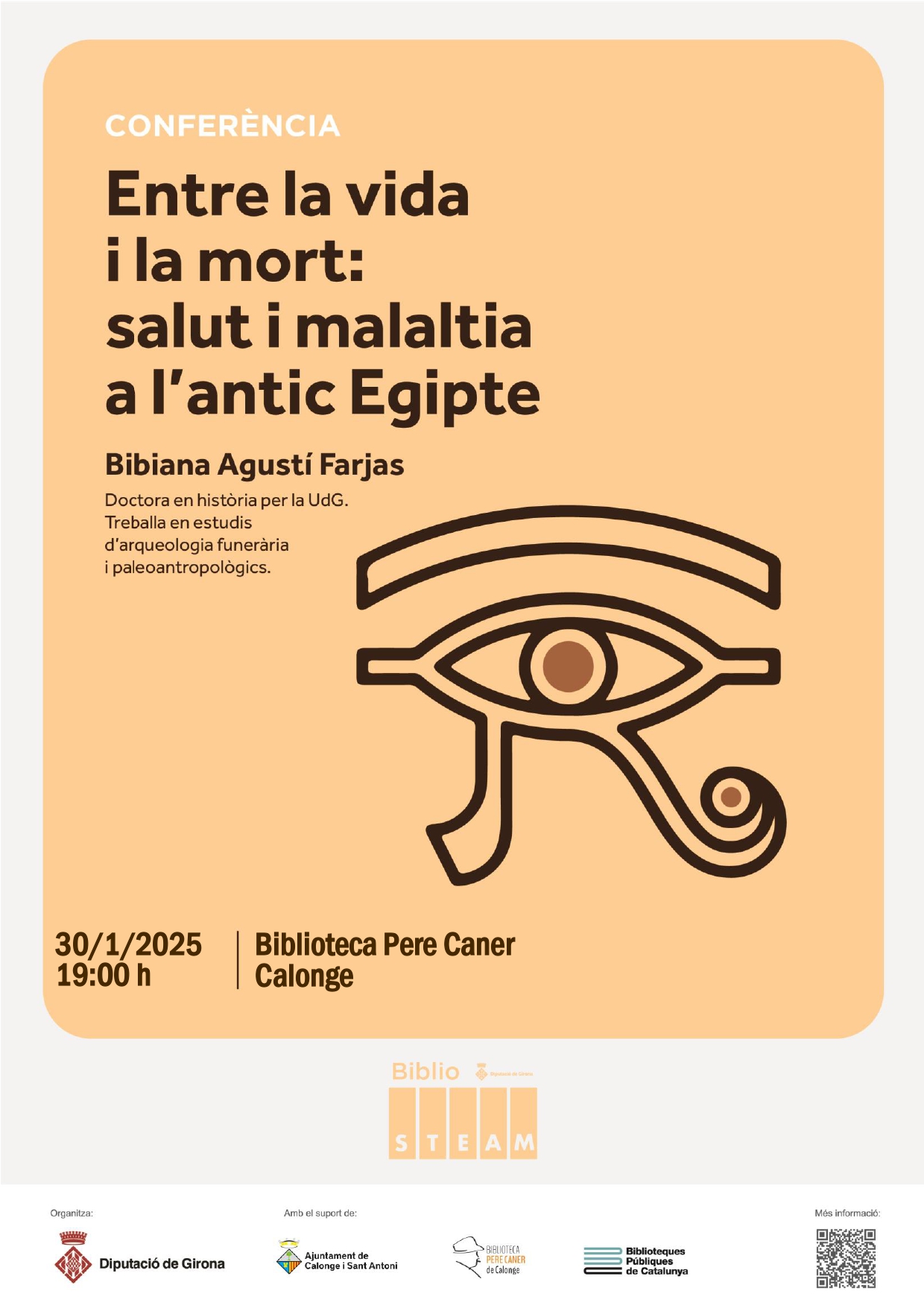 Entre la vida i la mort: salut i malaltia a l'Antic Egipte