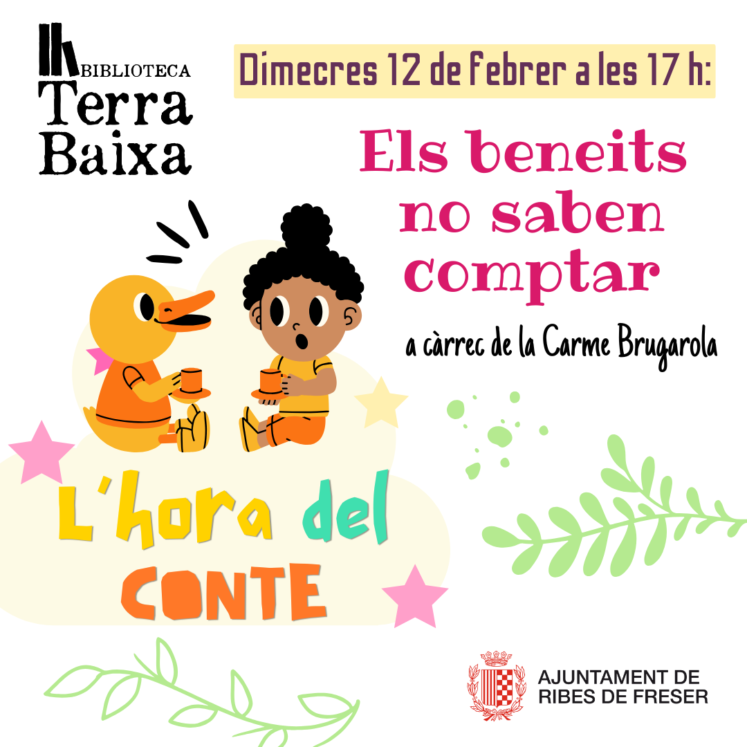 L'hora del conte: "Els beneits no saben comptar"