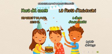 La festa d´aniversari.
