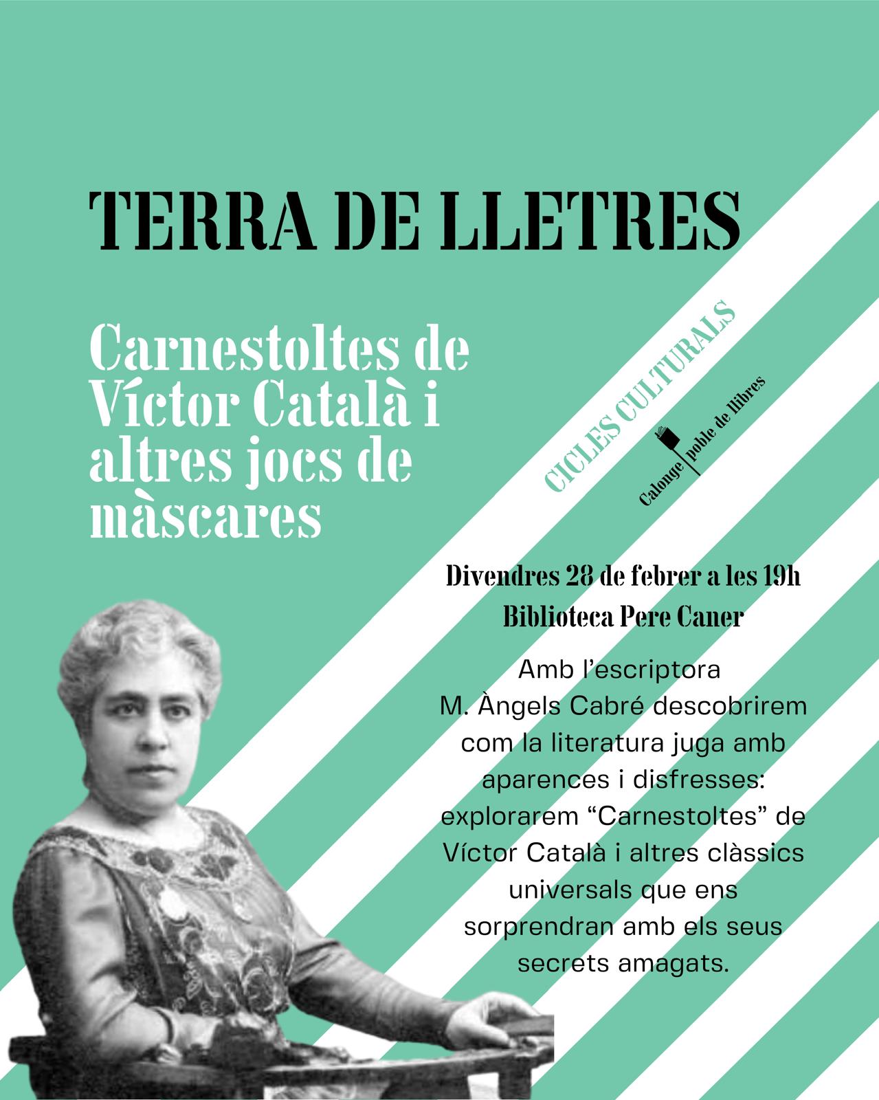 Carnestoltes de Víctor Català i altres jocs de màscares