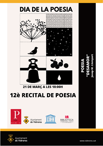 Celebrem el Dia Mundial de la Poesia