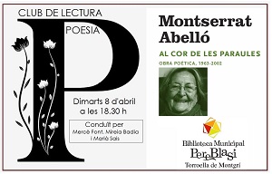 Comentem "Al cor de les paraules" de Montserrat Abelló.
