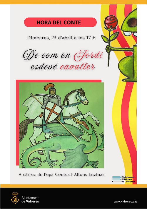 "De com en Jordi esdevé cavaller" amb Pepa Contes i Alfons Enzinas