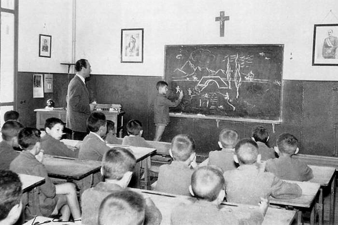 L'escola franquista