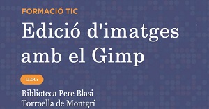 Taller d'informàtica. Programa editor d'imatges Gimp
