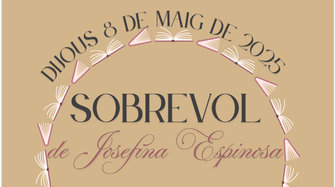 Presentació del llibre de poesia "Sobrevol", de Josefina Espinosa