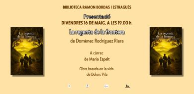 Presentació del llibre La regenta de la frontera