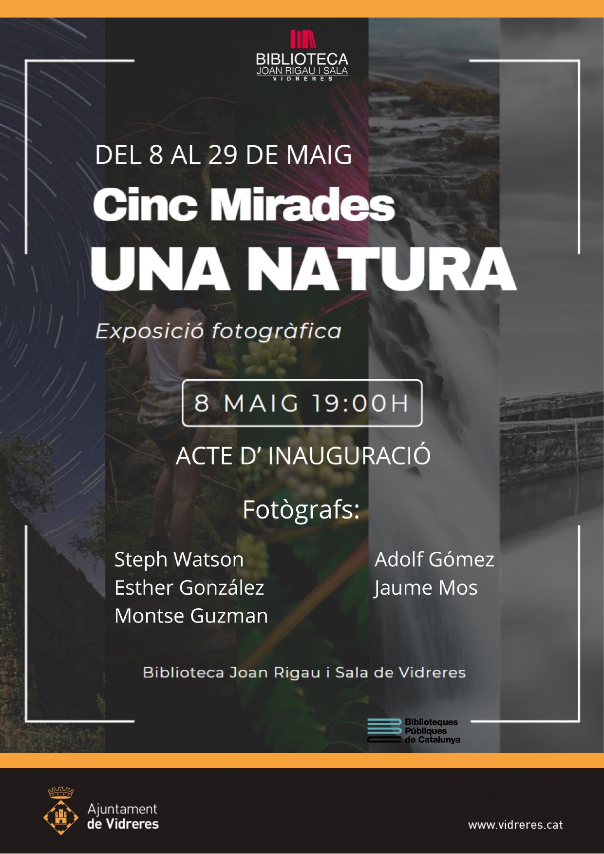 Acte Inaugural Exposició "Cinc mirades, Una natura"