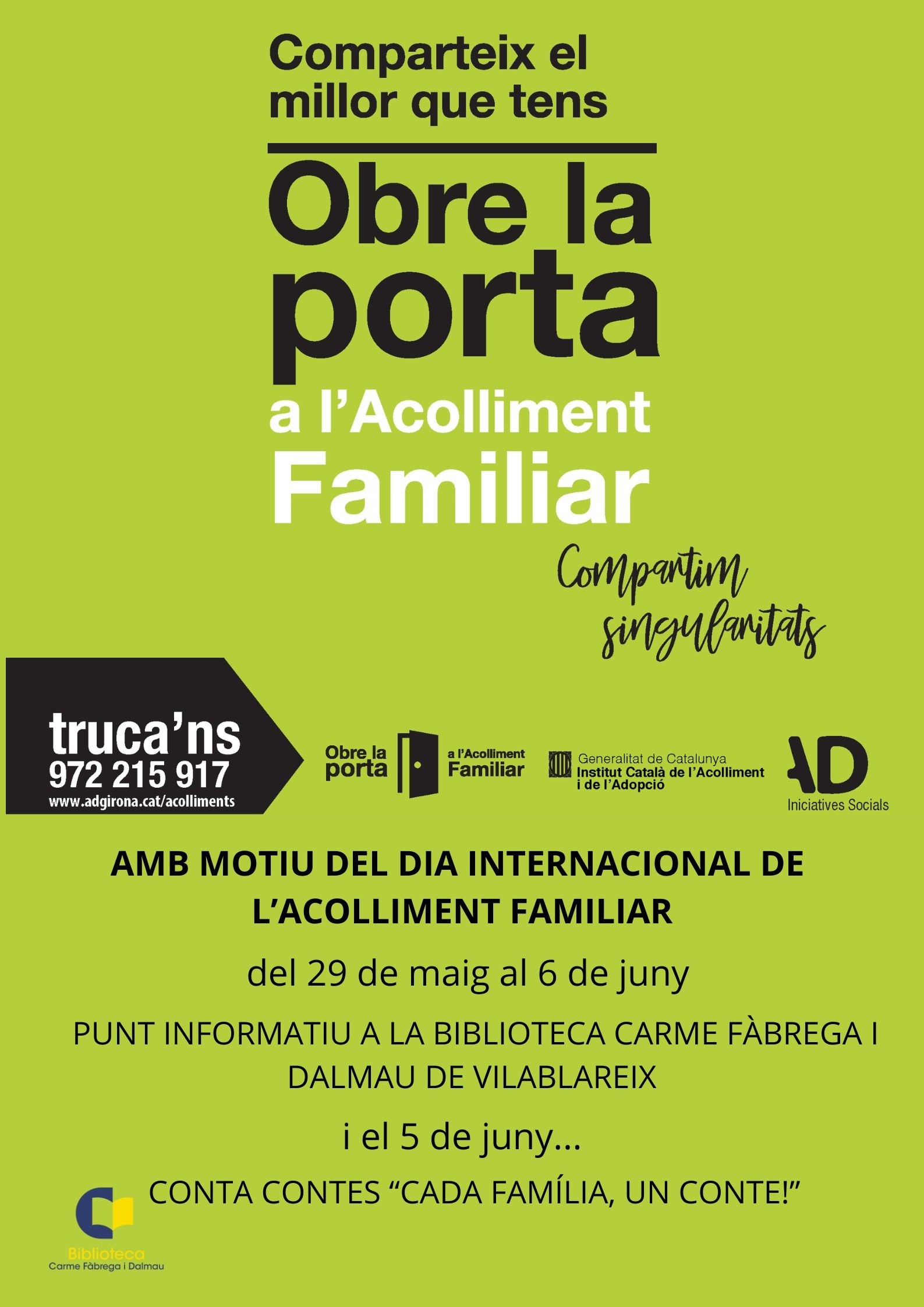 Dia internacional de l'Acolliment familiar