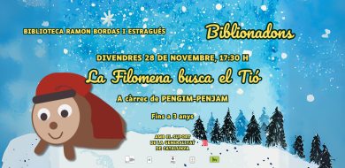 La Filomena busca el Tió.