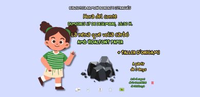 La nena que volia carbó.