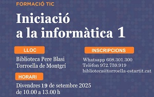 Cancel·lat!! Iniciació a la informàtica 1