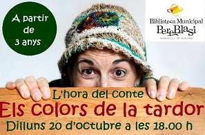 Els colors de la tardor. A càrrec de Pepa contes.